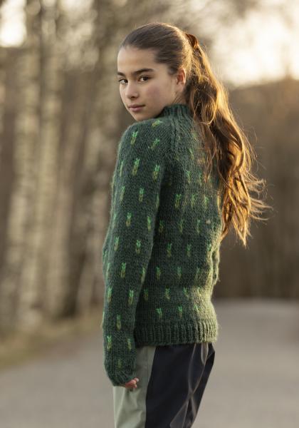 "Torcia" genser - Viking Design 2405-11B Kit - 2 - 12 år - Viking Snorre