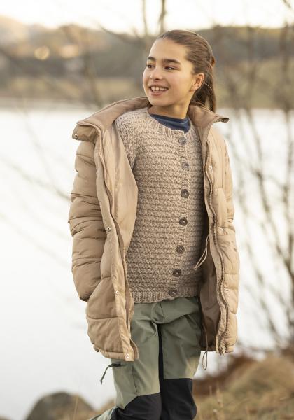 "Emily" cardigan - Viking Design 2405-9 Kit - 2 - 12 år - Viking Snorre