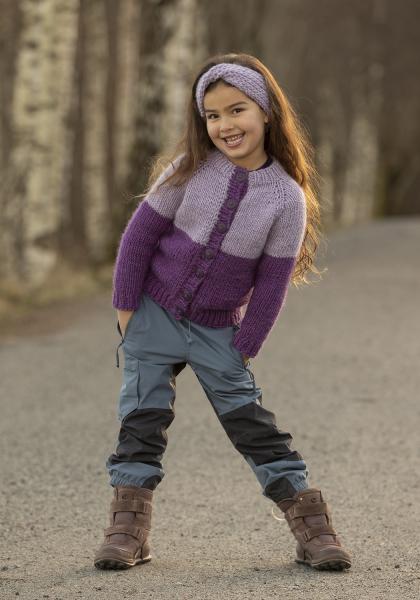 "Devid" genser - Viking Design 2405-5A Kit - 2 - 12 år - Viking Snorre