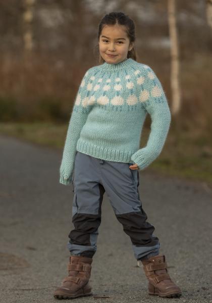 "Cumulon" genser - Viking Design 2405-2 Kit - 2 - 12 år - Viking Snorre