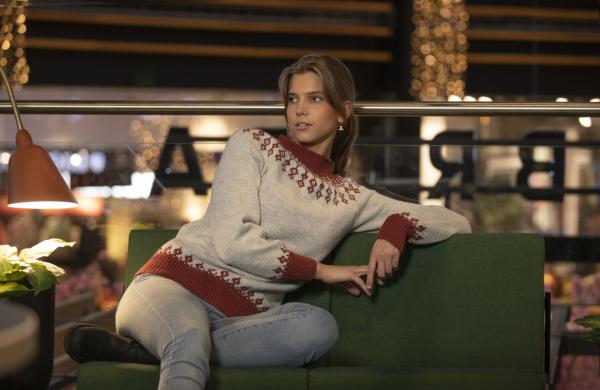 "Sally" Genser - Viking Design 2208-2 Kit - XS-XXXL - Viking Alpaca Storm