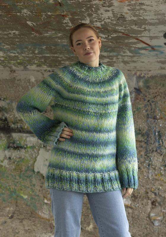 "Broke" tröja - Viking Design 2337-17B Kit - XS-XXL - Viking Alpaca Bris Multi