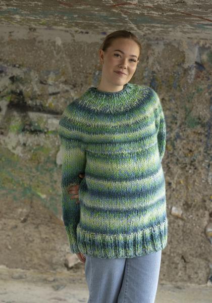 "Broke" genser - Viking Design 2337-17B Kit - XS-XXL - Viking Alpaca Bris Multi 