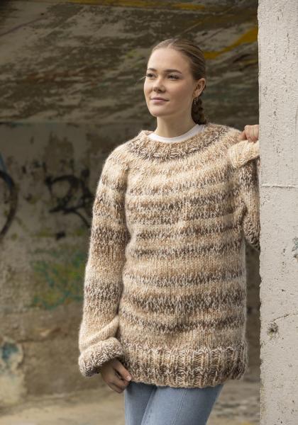 "Broke" genser - Viking Design 2337-17A Kit - XS-XXL - Viking Alpaca Bris Multi