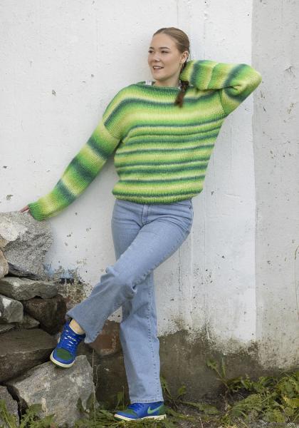 "Kulør" genser - Viking Design 2337-16 Kit - XS-XXL - Viking Alpaca Bris Multi