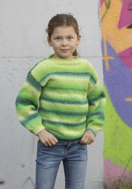 "Kulør" Genser - Viking Design 2337-15 Kit - 2-14 år - Viking Alpaca Bris Multi