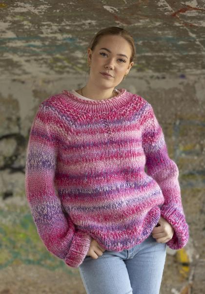 "Ren" genser - Viking Design 2337-13 Kit - XS-XXL - Viking Alpaca Bris Multi