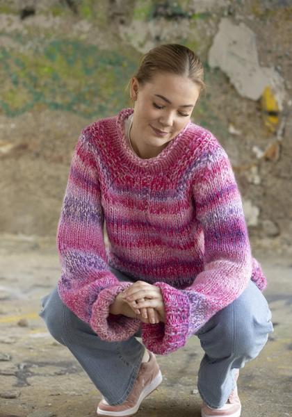 "Ren" genser - Viking Design 2337-13 Kit - XS-XXL - Viking Alpaca Bris Multi