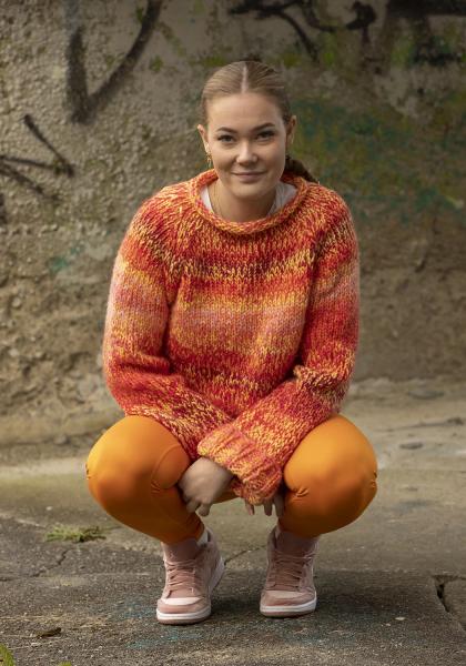 "Futt" genser - Viking Design 2337-10 Kit - XS-XXL - Viking Alpaca Bris Multi