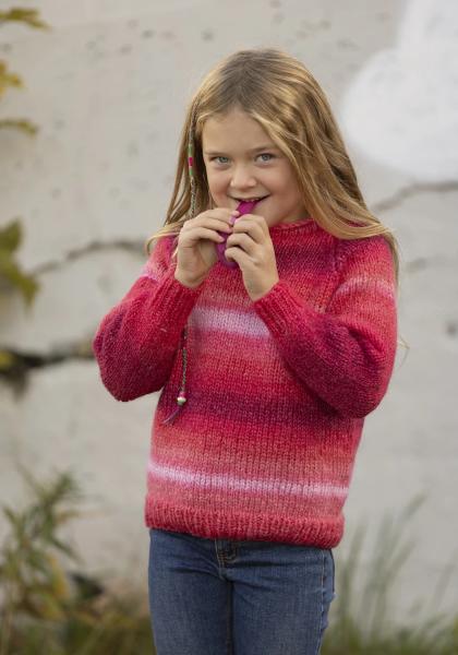 "Maroon" Genser - Viking Design 2337-6A Kit - 2-12 år - Viking Alpaca Bris Multi