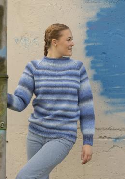 "Maroon" genser - Viking Design 2337-5B Kit - XS-XXL - Viking Alpaca Bris Multi