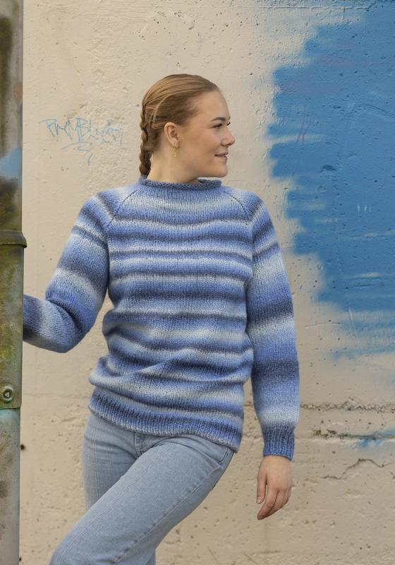 "Maroon" tröja - Viking Design 2337-5B Kit - XS-XXL - Viking Alpaca Bris Multi