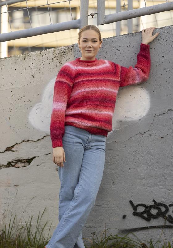 "Maroon" tröja - Viking Design 2337-5A Kit - XS-XXL - Viking Alpaca Bris Multi