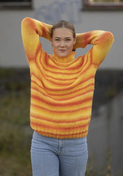 "Albus" genser - Viking Design 2337-4B Kit - XS-XXL - Viking Alpaca Bris Multi