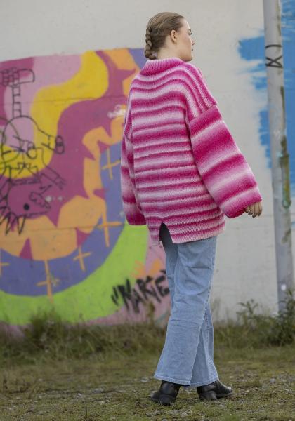 "Pinky" genser - Viking Design 2337-2 Kit - XS-XL - Viking Alpaca Bris Multi