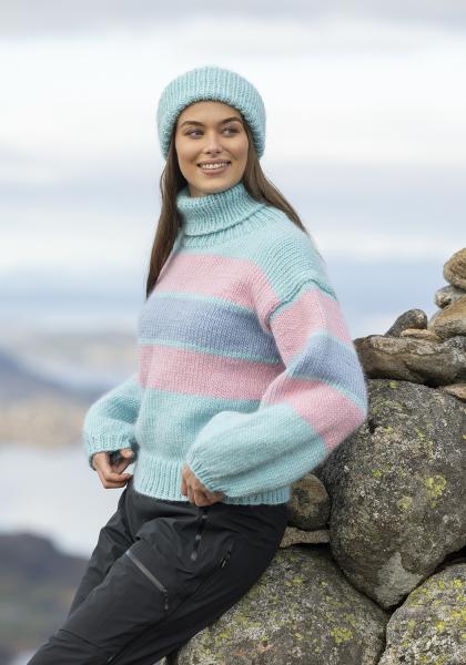 "Echo" genser - Viking Design 2523-5 Kit - XS-XXL - Viking Snorre