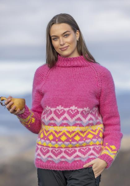 "Ronja" genser - Viking Design 2523-3D Kit - XS-XXL - Viking Snorre