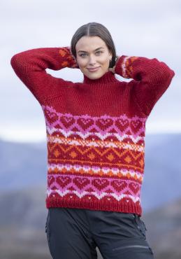 "Ronja" genser - Viking Design 2523-3C Kit - XS-XXL - Viking Snorre