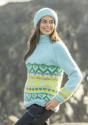"Ronja" genser - Viking Design 2523-3A Kit - XS-XXL - Viking Snorre