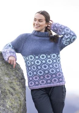 "Soria" genser - Viking Design 2523-2B Kit - S-XL - Viking Snorre