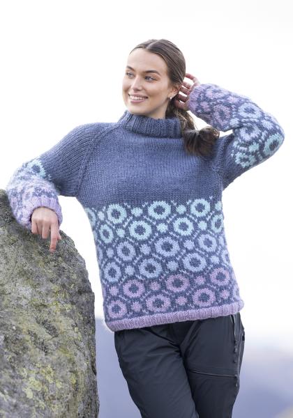 "Soria" genser - Viking Design 2523-2B Kit - S-XL - Viking Snorre