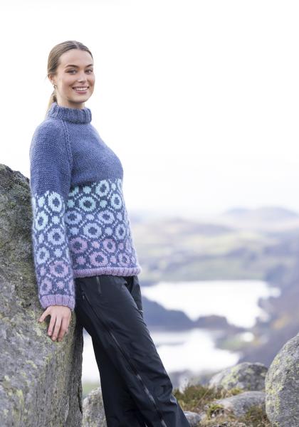 "Soria" genser - Viking Design 2523-2B Kit - S-XL - Viking Snorre