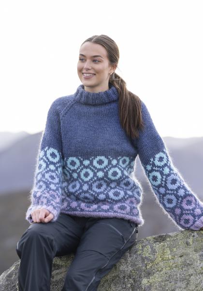 "Soria" genser - Viking Design 2523-2B Kit - S-XL - Viking Snorre