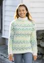 "Terkel" Genser - Viking Design 2526-1B Kit - XS-XXL - Viking Alpaca Bris & bris multi