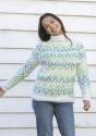 "Terkel" Genser - Viking Design 2526-1B Kit - XS-XXL - Viking Alpaca Bris & bris multi