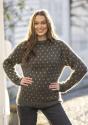 "Rekarda" Genser - Viking Design 2526-2A Kit - XS-XXL - Viking Alpaca Bris & bris multi