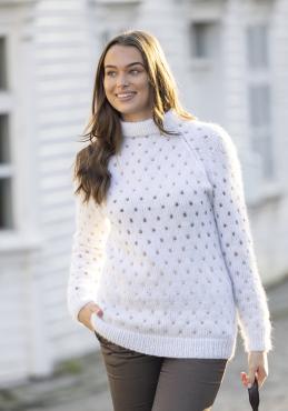 "Rekarda" Genser - Viking Design 2526-2B Kit - XS-XXL - Viking Alpaca Bris & bris multi