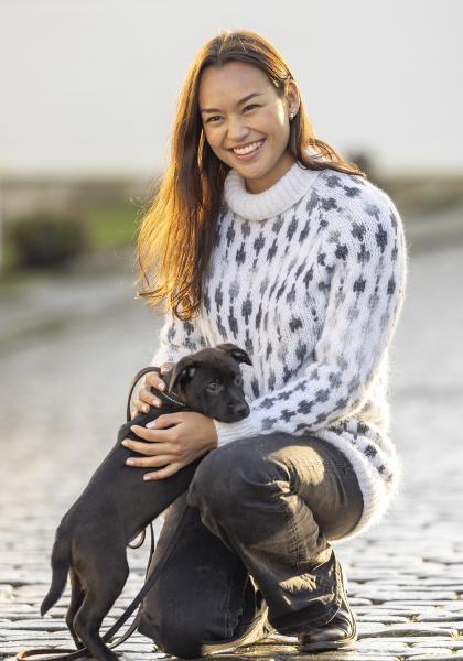 "Livea" Genser - Viking Design 2526-5B Kit - XS-XXL - Viking Alpaca Bris & bris multi