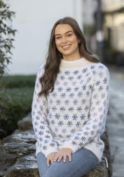 "Myring" Genser - Viking Design 2526-8 Kit - XS-XXL - Viking Alpaca Bris & bris multi