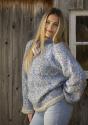 "Blomstølen" genser - Viking Design 2601-5A Kit - XS-XXL - Viking Wool