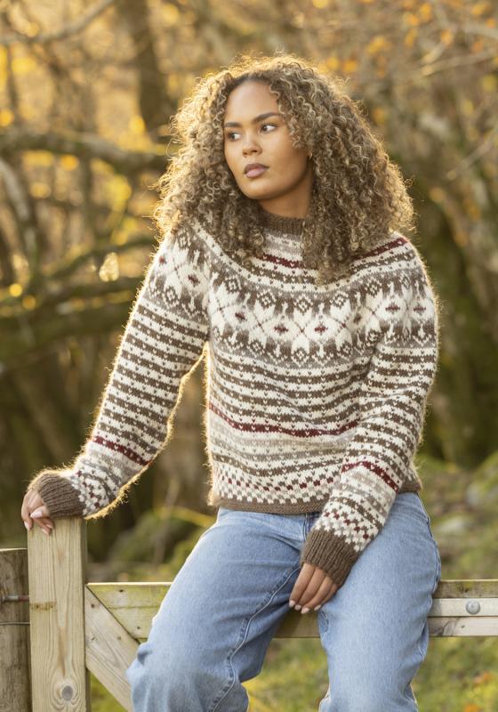 "Fanastøl" tröja - Viking Design 2601-2 Kit - XS-XXL - Viking Wool