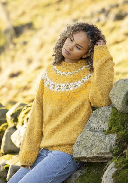 "Jonstøl" genser - Viking Design 2601-1A Kit - XS-XXL - Viking Wool