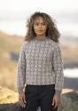 "Solglød" Genser - Viking Design 2524-7B Kit - XS-XXL - Viking Eco Highland Wool
