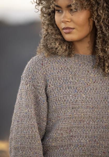 "Tind" Genser - Viking Design 2524-6 Kit - XS-XXXL - Viking Eco Highland Wool