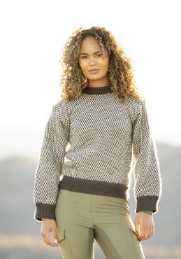 "Himling" Genser - Viking Design 2524-5 Kit - XS-XXXL - Viking Eco Highland Wool