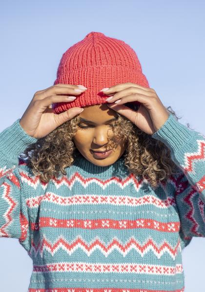 "Morgondis" Hue - Viking Design 2524-2 Kit - S-L - Viking Eco Highland Wool