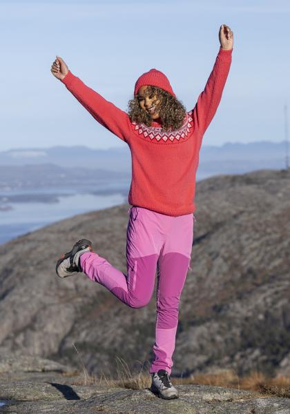 "Fjellbris" Genser - Viking Design 2524-1B Kit - XS-XXL - Viking Eco Highland Wool