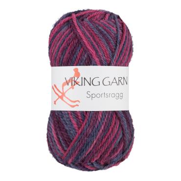 Viking Sportsragg - 566 Multi rosa/blå