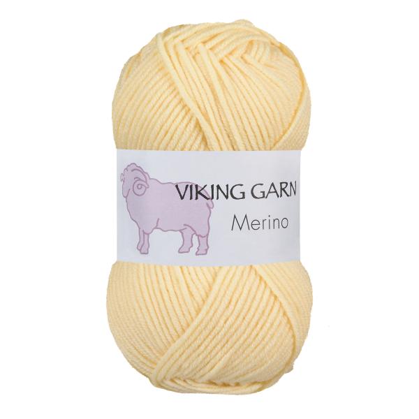 Viking Merino 843 Lys gul