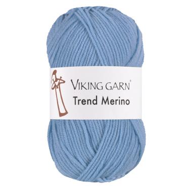 Viking Trend Merino 483 Mellemblå