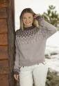 Runa genser - Viking Design 2507-1B Kit - XS - XXL - Viking Merino