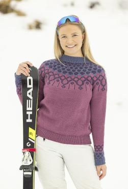 Runa genser - Viking Design 2507-1A Kit - XS - XXL - Viking Merino