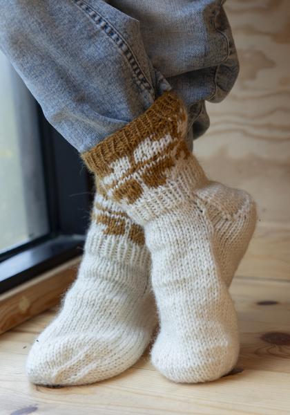 Helle sokker - Viking Design 2508-9B Kit - str 27 - 36 - Viking Sportsragg