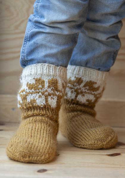 Helle sokker - Viking Design 2508-9A Kit - str 27 - 36 - Viking Sportsragg