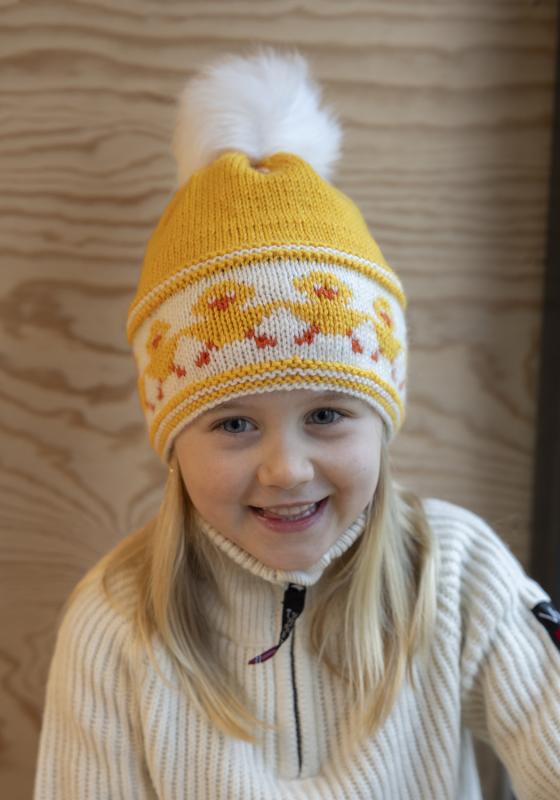 Kycklingdans mössa - Viking Design 2508-3A Kit - 2 - 12 år - Viking Sportsragg