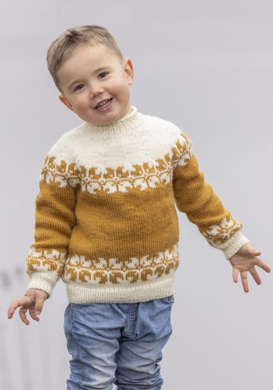 Helle tröja - Viking Design 2508-1A Kit - 2 - 12 år - Viking Sportsragg